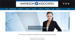 Desktop Screenshot of mathesoncpa.com